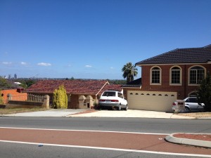 Gary lived in the 'big' house when it was still a little house like the one on the left