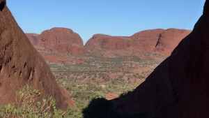 Approaching the Olgas