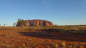 Uluru at sunset