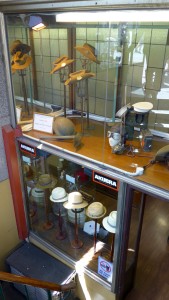 Hat shop in one of the arcades