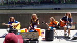 Fantastic young (ages 13-16) brothers on Southbank