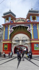 Luna Beach Amusement Park in St. Kilda