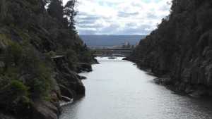 Gorge, looking out to Launceston