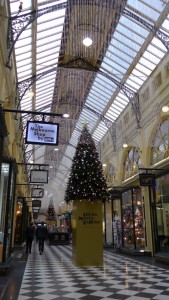 Christmas in the arcade, Melbourne