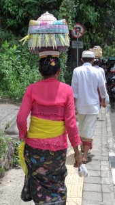 Heading to the temple, Ubud