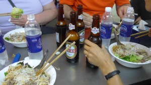 Authentic noodle place, Hanoi