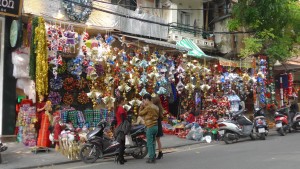 'Christmas' street, Hanoi