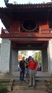 Inside Temple of Literature