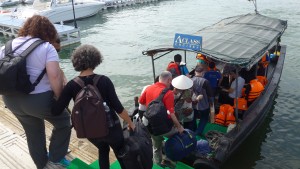 Starting the voyage on HaLong Bay