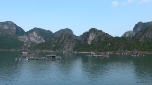 Floating village, HaLong Bay