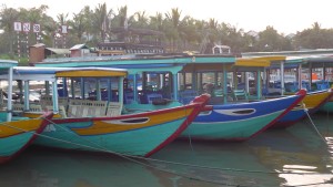 Painted boats, Hoi An