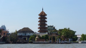 Riverside temple, Bangkok