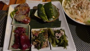 Beautiful Laos tasting platter