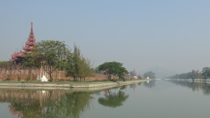 Royal Palace moat, Mandalay