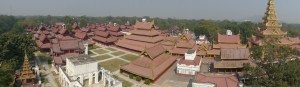 Royal Palace grounds, Mandalay