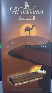 Camel milk chocolate bar - yummy