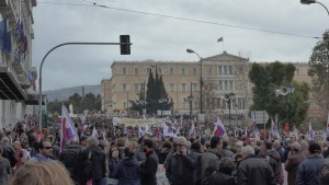 Farmers' demonstration at Syntagma Square