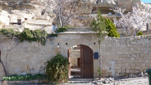 Entrance to our cave hotel