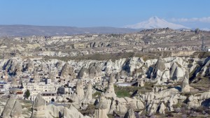 One of the cave villages